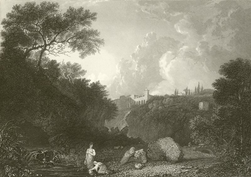 Maecenas Villa in Tivoli von Richard Wilson