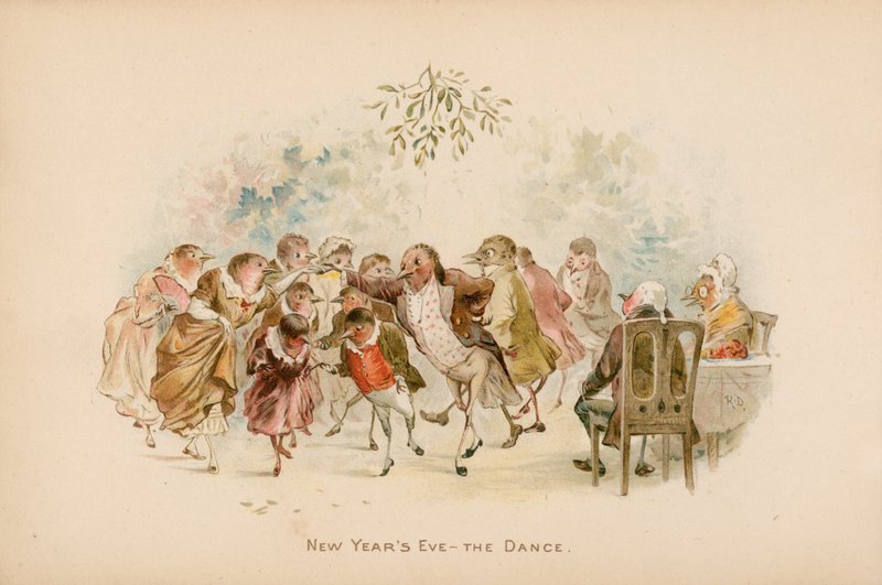 Illustration für Die Zweige oder Weihnachten in Ruddock Hall von Robert Dudley