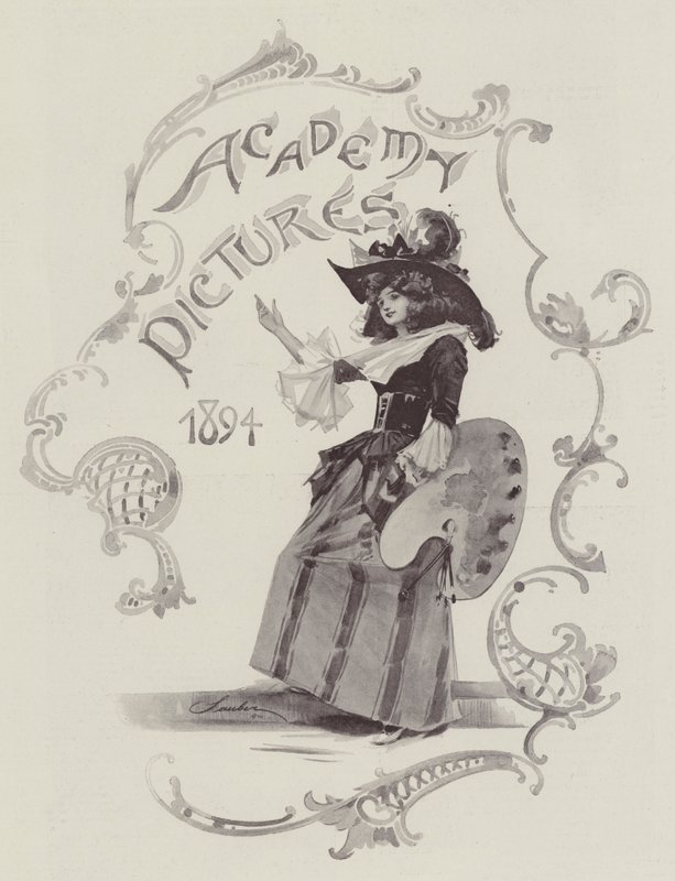 Akademiebilder, 1894 von Robert Sauber