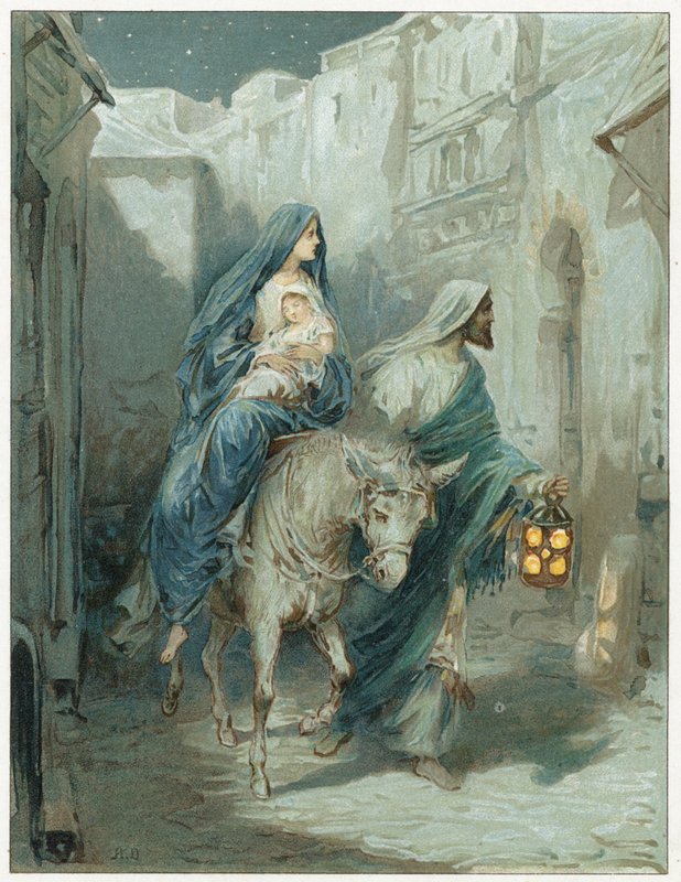 Die Flucht nach Ägypten von Robert Ambrose Dudley
