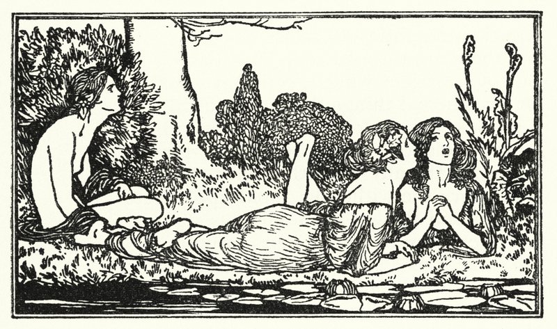 Illustration für Gedichte von John Keats: Endymion von Robert Anning Bell