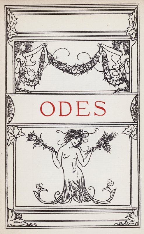 Illustration für Gedichte von John Keats: Oden von Robert Anning Bell
