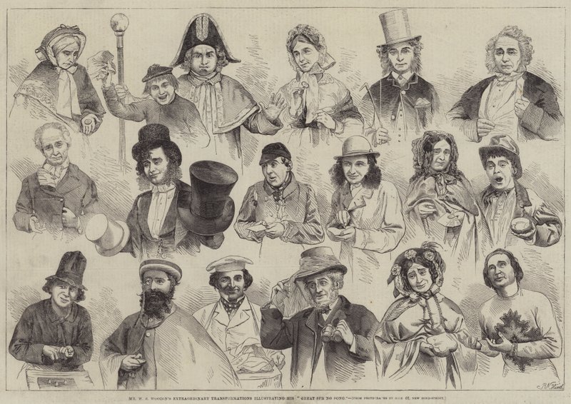 Herr W. S. Woodins außergewöhnliche Verwandlungen, die sein großes Frühlingslied illustrieren von Robert Neal Hind