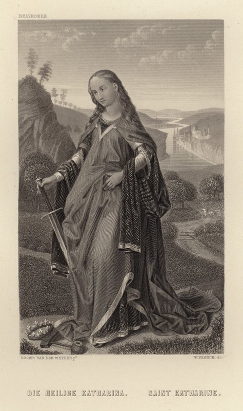 Heilige Katharina von Rogier van der Weyden
