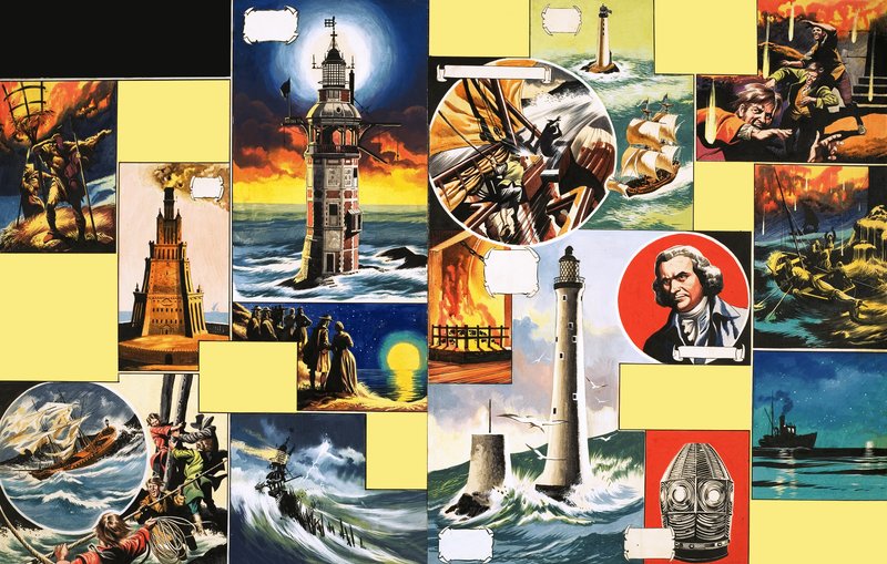 Der Eddystone-Leuchtturm von Ron Embleton