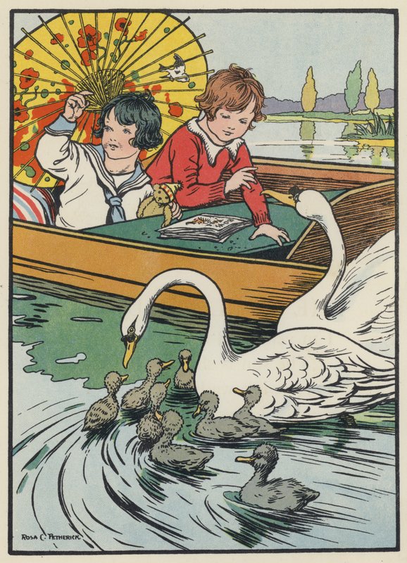 Der Flusshighwayman (Farblithografie) von Rosa Clementina Petherick