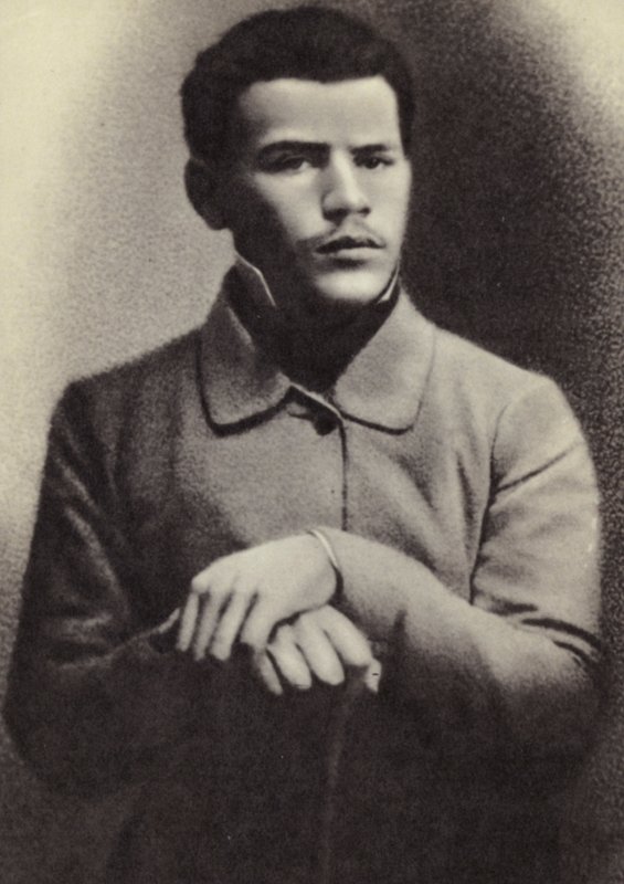 L. N. Tolstoi, Moskau, 1851 von Russian Photographer