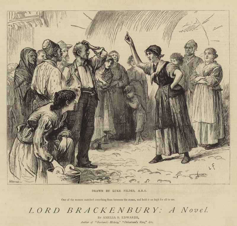 Lord Brackenbury, ein Roman von Samuel Luke Fildes