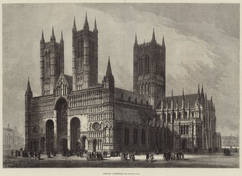 Kathedrale von Lincoln von Samuel Read