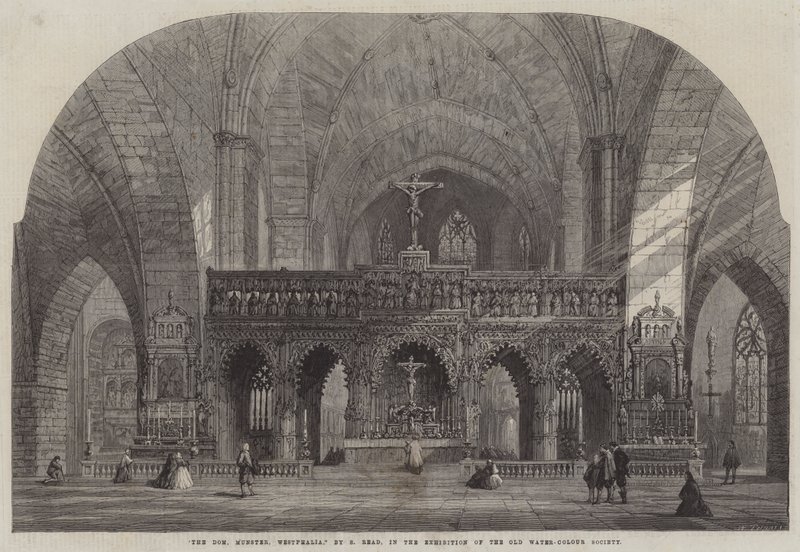 Der Dom, Münster, Westfalen von Samuel Read