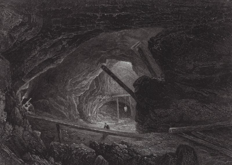 Australien: Die Burra Burra Kupferminen von Samuel (after) Prout