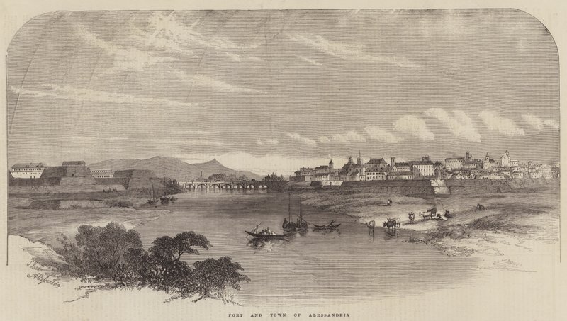 Festung und Stadt Alessandria von Samuel Read