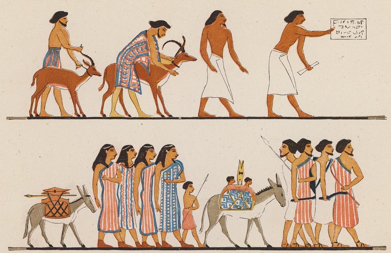 Alte ägyptische Kunst von School Egyptian