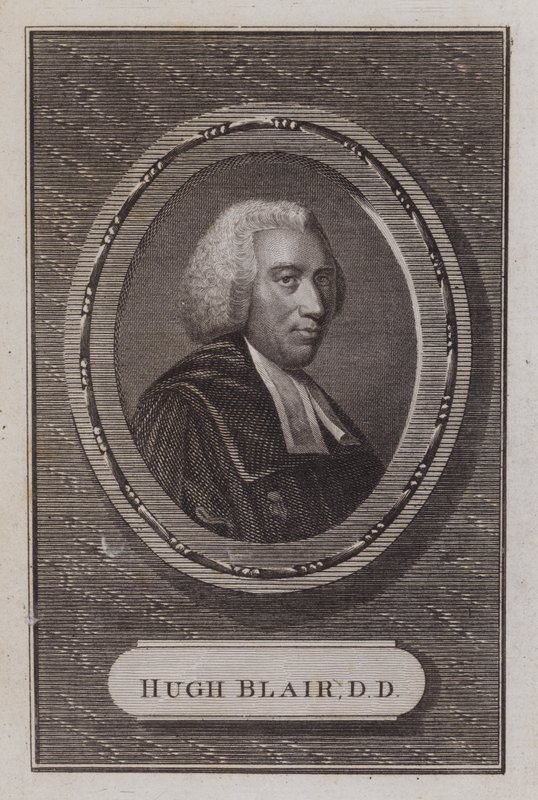 Hugh Blair, schottischer Geistlicher von Scottish School