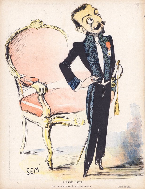 Pierre Loti, französischer Marineoffizier und Romanautor von Sem