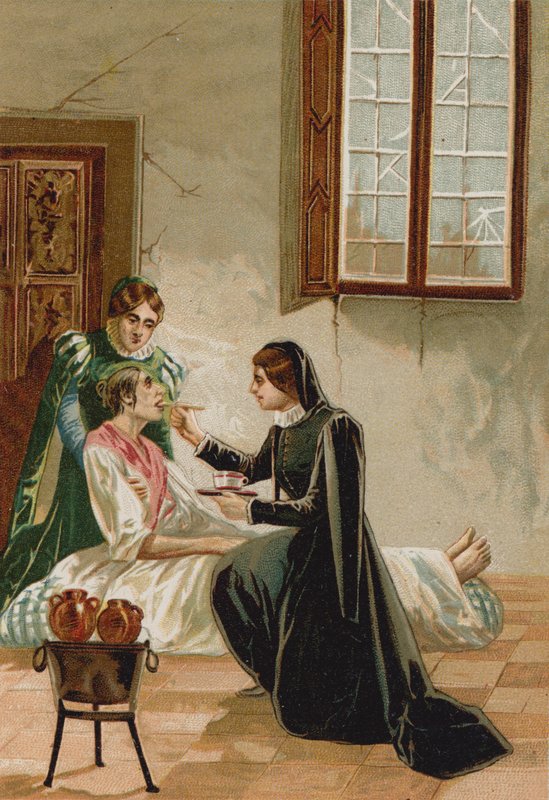 Episode im Leben des Heiligen Vinzenz von Paul von Spanish School