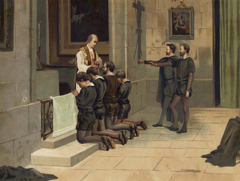 Ignatius von Loyola, Gründer der Jesuiten von Spanish School