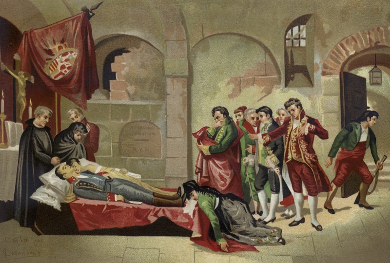 Die Helden des 2. Mai 1808 von Spanish School