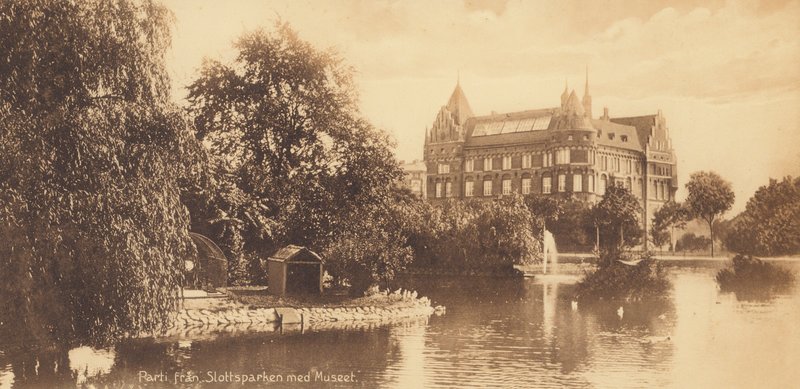 Malmo: Teil des Slottsparks mit Museum von Swedish Photographer