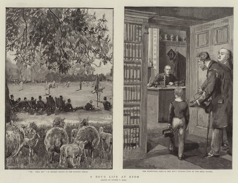 Das Leben eines Jungen in Eton von Sydney Prior Hall