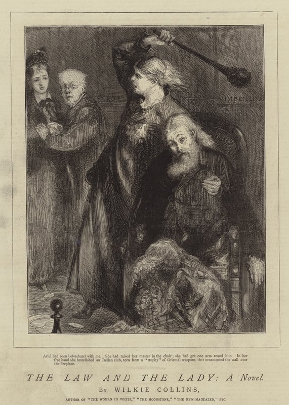 Das Gesetz und die Dame, ein Roman von Sydney Prior Hall