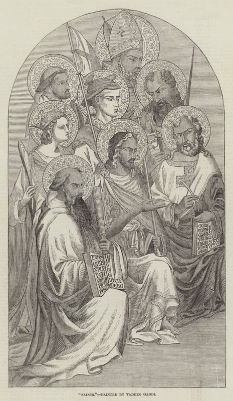 Heilige von Taddeo Gaddi