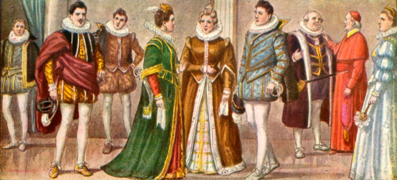 Kostüm der Mailänder im Jahr 1598 von Tancredi Scarpelli