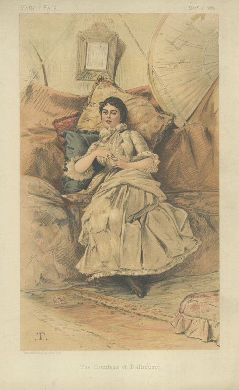 Die Gräfin von Dalhousie von Theobald Chartran