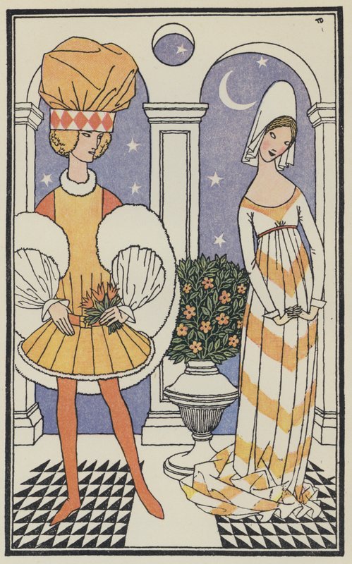 Illustration für Das Dekameron von Boccaccio von Thomas Derrick