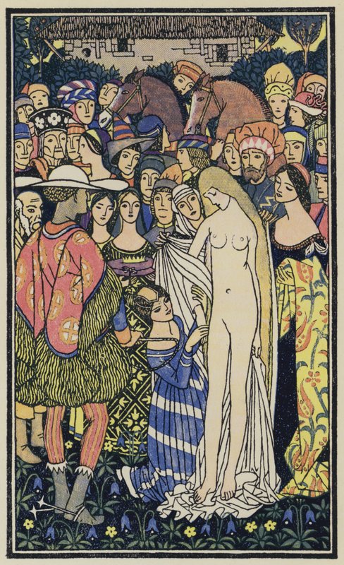 Illustration für Das Dekameron von Boccaccio von Thomas Derrick