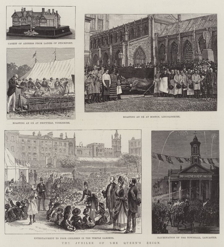 Das Jubiläum der Königinnenherrschaft von Thomas Harrington Wilson