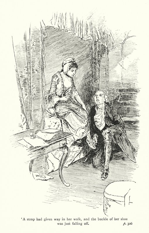 Illustration für Eine sentimentale Reise von Laurence Sterne von Thomas Heath Robinson