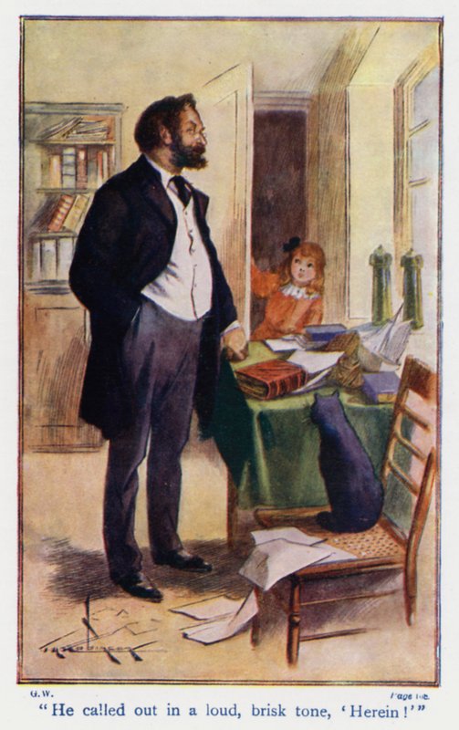 Illustration für Good Wives von Louisa M Alcott von Thomas Heath Robinson