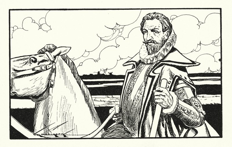 Wilhelm der Schweiger, Ein Held von Holland von Thomas Heath Robinson