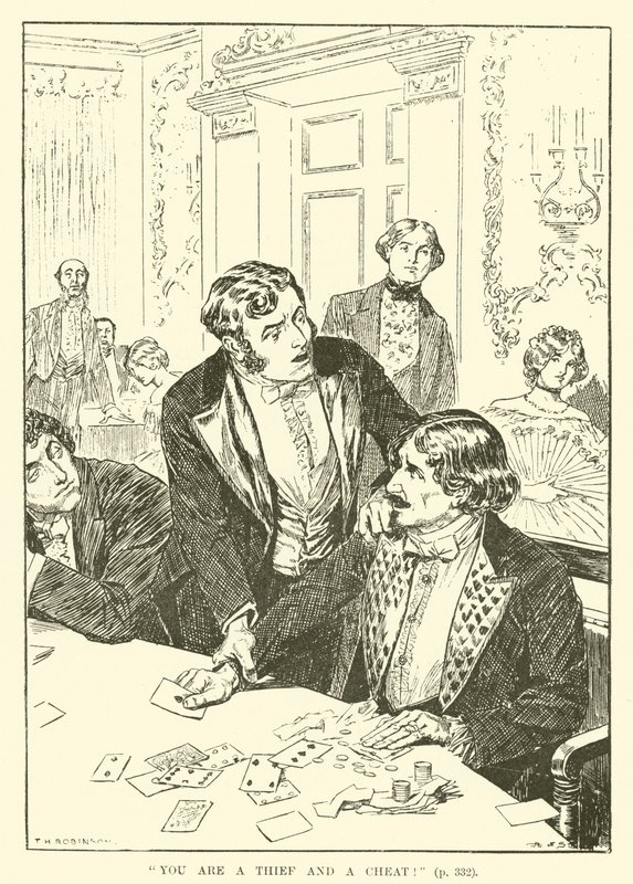 Du bist ein Dieb und ein Betrüger! von Thomas Heath Robinson