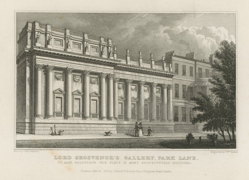 Lord Grosvenors Galerie in der Park Lane von Thomas Hosmer Shepherd