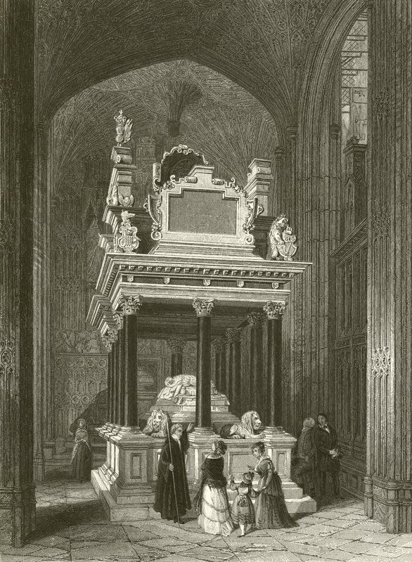 Grab von Königin Elisabeth von Thomas Hosmer Shepherd