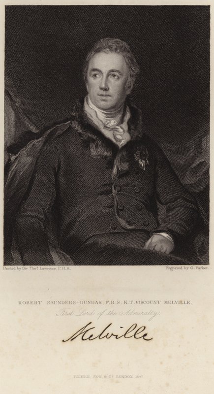 Porträt von Robert Saunders-Dundas von Thomas Lawrence