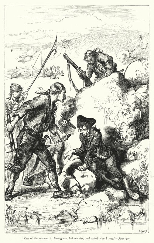 Illustration für Gullivers Reisen von Jonathan Swift von Thomas Morten