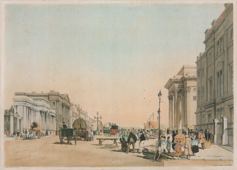 Hyde Park Corner, London von Thomas Shotter Boys