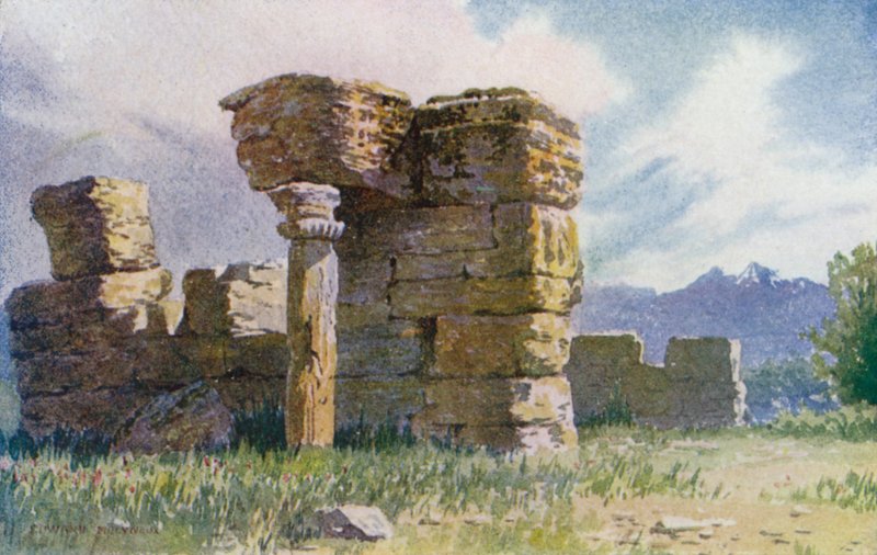 Ruinen der Tempel von Avantipur von Unbekannt Unbekannt