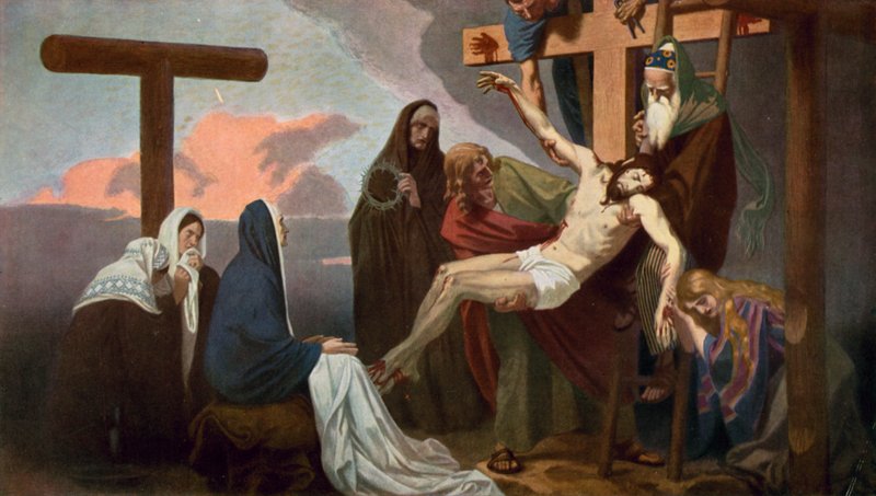 Die Kreuzabnahme Jesu von Unbekannt Unbekannt
