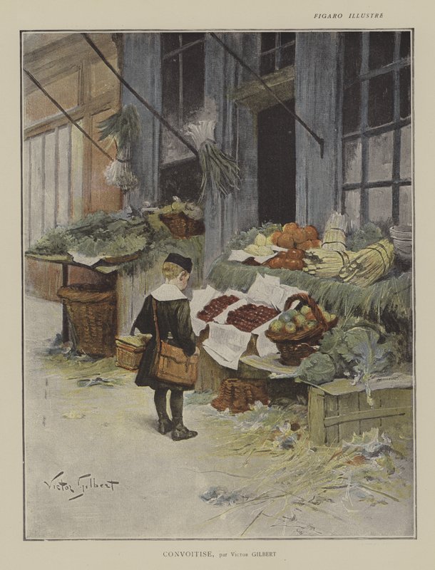 Convoitise von Victor Gabriel Gilbert