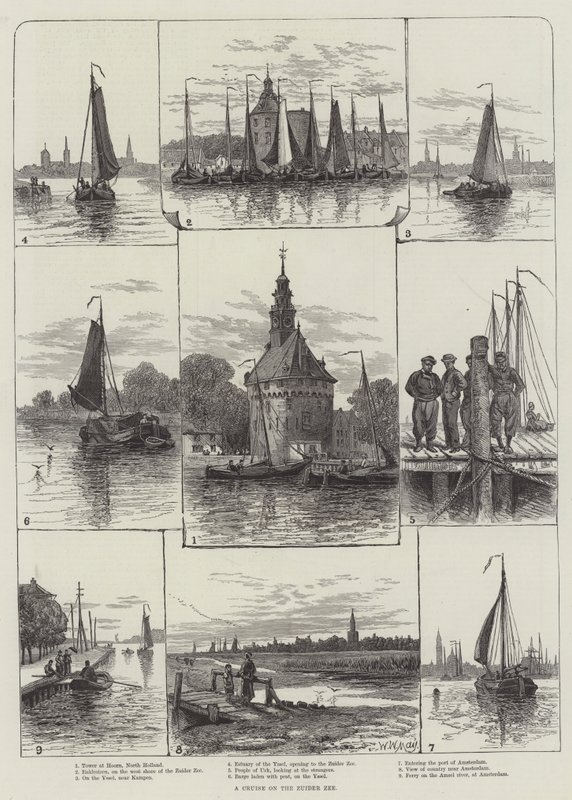Eine Kreuzfahrt auf dem Zuiderzee von Walter William May