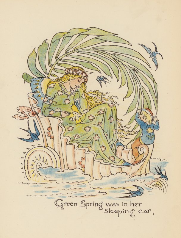 Illustration für Legends for Lionel von Walter Crane von Walter (after) Crane