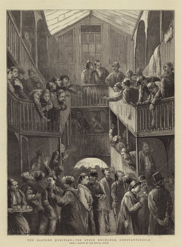 Die östliche Frage, die Börse, Konstantinopel von Walter Charles Horsley