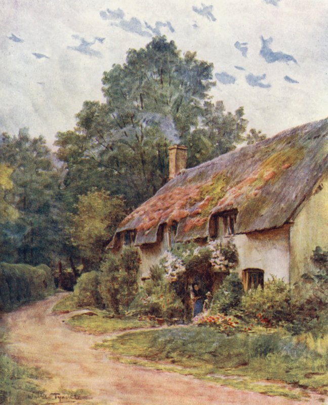 Wessex: Ein typisches Wessex-Häuschen von Walter Frederick Roofe Tyndale