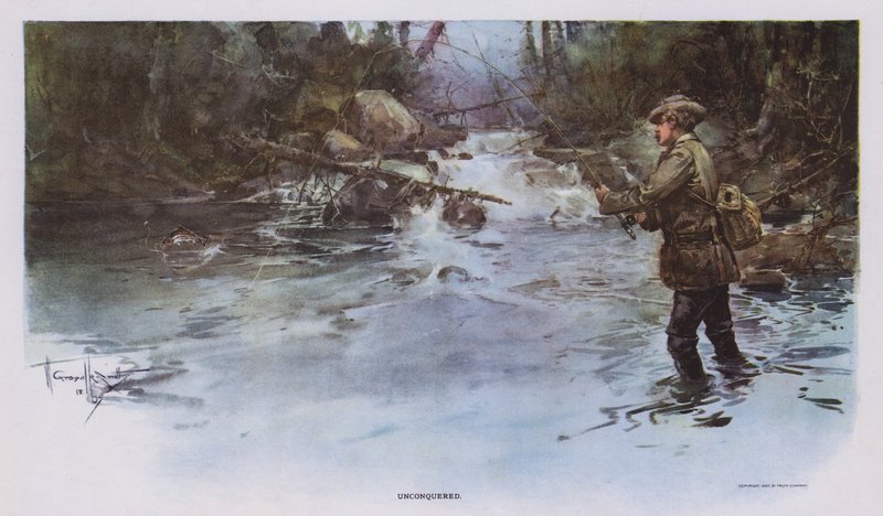 Unbesiegt: Angelszene von Walter Granville Smith