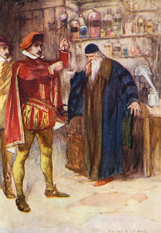Illustration für Kenilworth von Sir Walter Scott von Walter Grieve