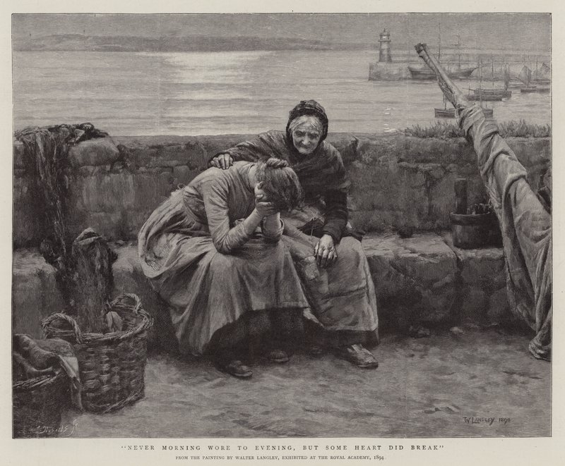 Nie trug der Morgen zum Abend, ohne dass ein Herz brach von Walter Langley
